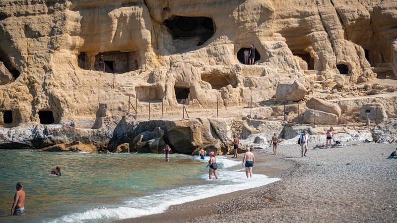 Rethymno:Matala ,Agia Galini,Botanic Garden & Spili Day Trip - Rethymno to South Crete in 7 Hours: What You’re Really Buying