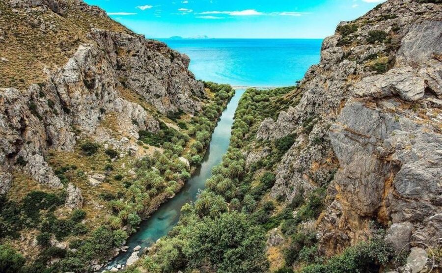 Rethymno: Preveli Beach Damnoni Beach Kourtaliotiko Day Trip - Kotsifou Gorge drive: scenery on the way back