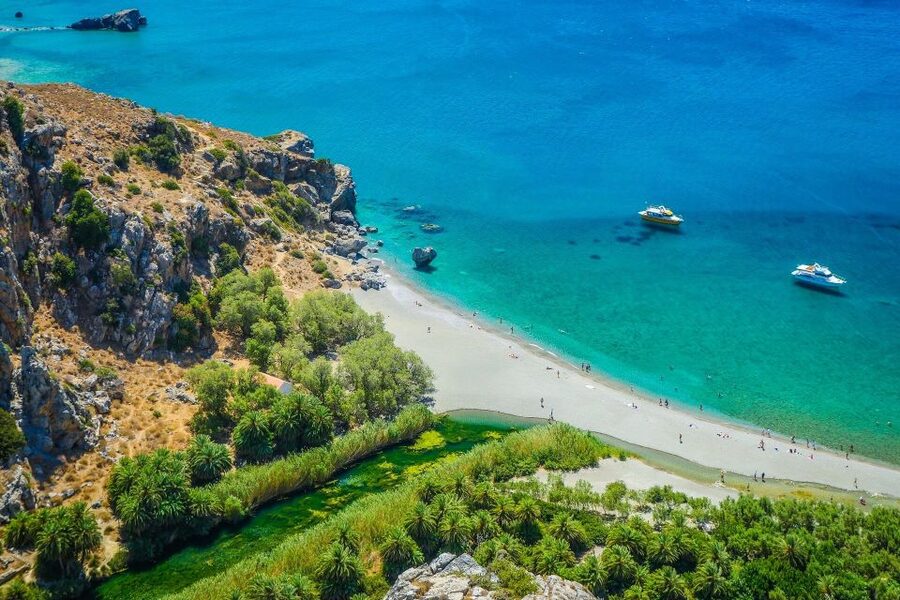 Rethymno: Preveli Beach Damnoni Beach Kourtaliotiko Day Trip - Plakias: lunch, one more swim, and a calmer finish