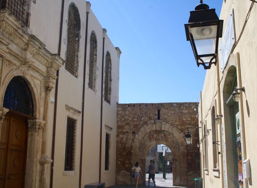 Rethymno: Private Old Town Highlights Tour with Street Food - The Street Food Plan: Sheep Yogurt, Mezes, Cheese, and More