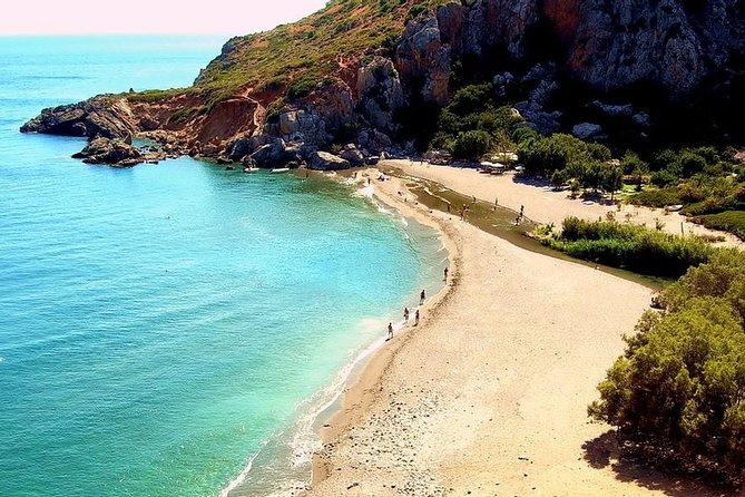 Rethymno Tour - VIP Private Tour - Stop 2: Preveli Palm Beach and the chance to swim (or at least cool off)