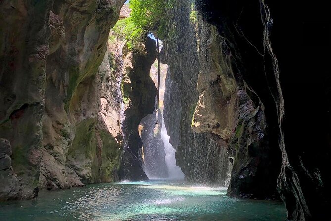 River Trekking at Kourtaliotiko Gorge Waterfalls to Preveli Beach - Shifting to the shore path: views that feel like you earned them