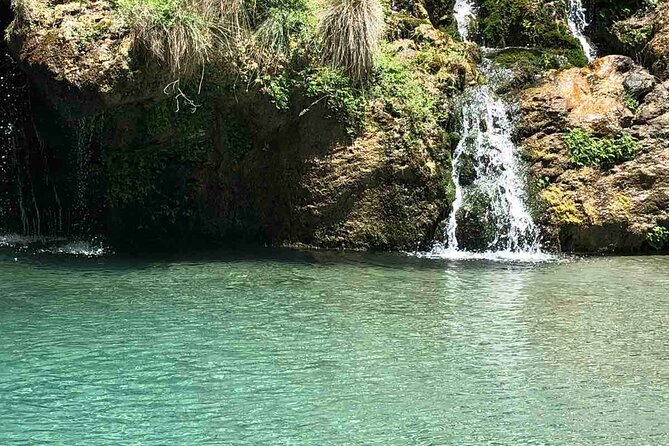 River Trekking at Kourtaliotiko Gorge Waterfalls to Preveli Beach - Arriving at Preveli Palm Beach: the best kind of finish