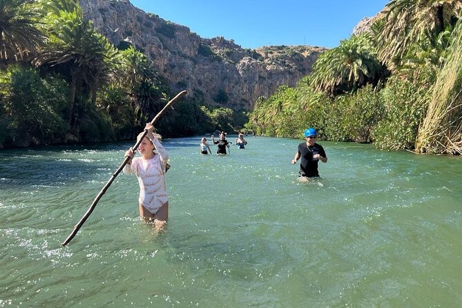 River Trekking at Kourtaliotiko Gorge Waterfalls - The 3-hour trek: mostly in the stream, guided step by step