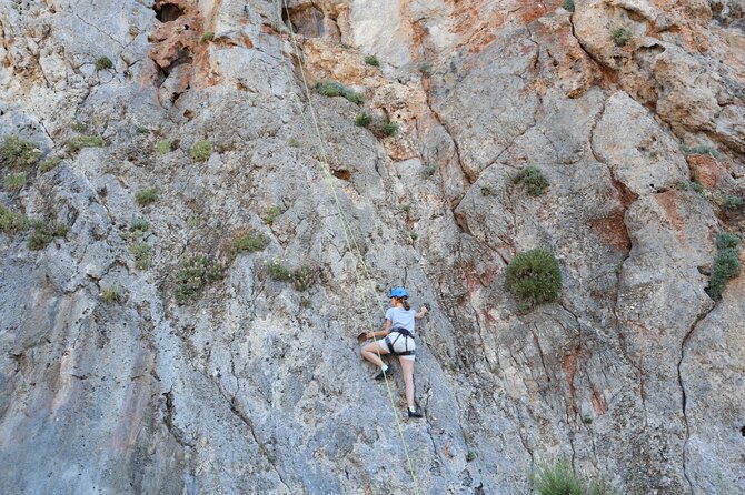 Rock Climbing on Crete with a Guide at Rethymnon, Plakias beach - The Plakias Swim Break: The Best Part After You Earn It