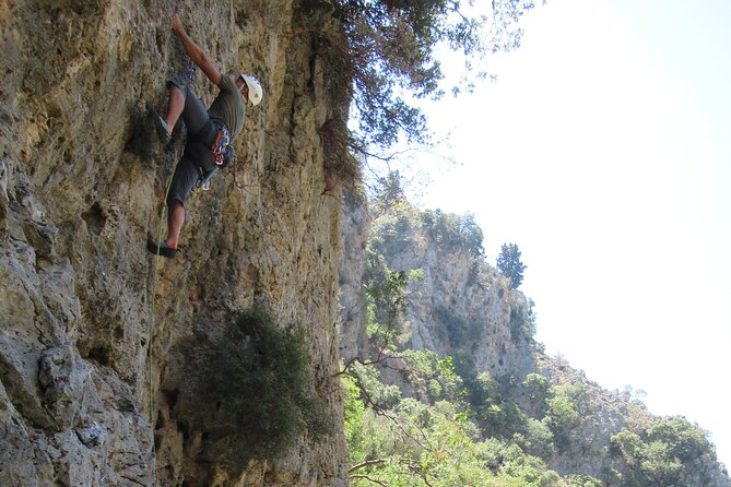 Rock Climbing with a Guide in Chania Therisos Gorge - Meeting in Mournies, pickup, and how the day usually runs