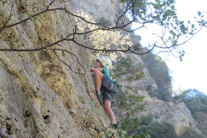Rock Climbing with a Guide in Chania Therisos Gorge - Route selection in the gorge: from first holds to 8a energy