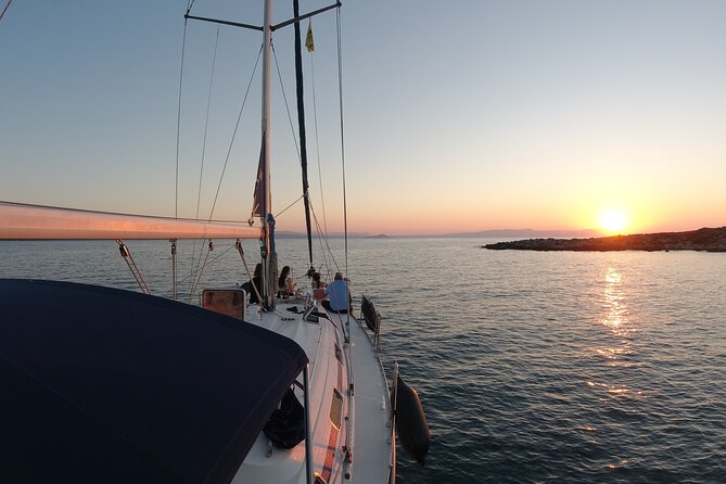 Sailing Cruises Chania - Maherida beach and Kri Kri: wildlife spotting with a serious local story