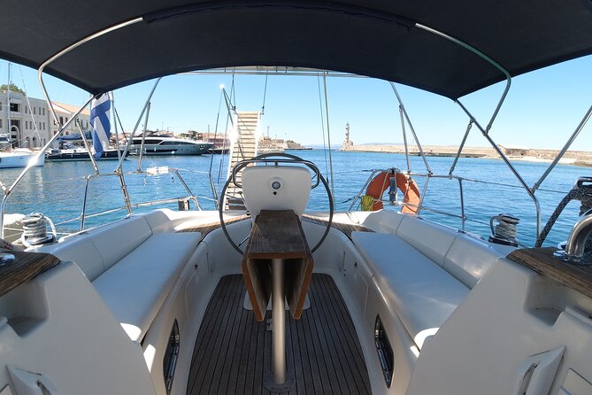 Sailing Cruises Chania - Cretan snacks, lunch, and open-bar drinks on board