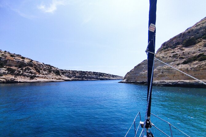 Sailing in South Crete with transfer from Matala & Ag. Galini - Price and value: how $129.77 holds up for a small-group sail