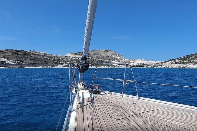 Sailing to Dia Island with lunch on Bavaria 51 Heraklion, Crete - Fishing gear on board: fun try, not a promise