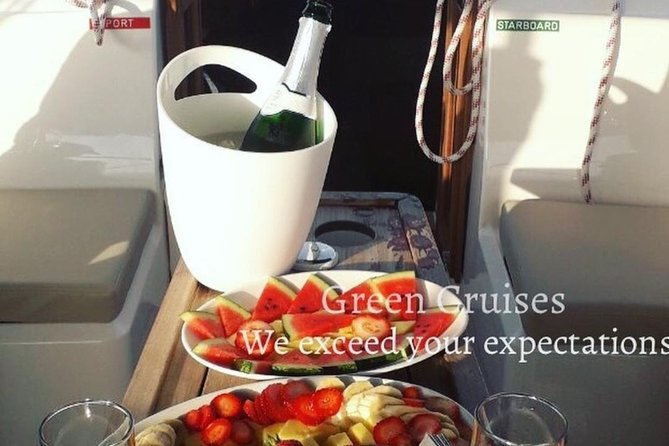 Sailing to Dia Island with lunch on Bavaria 51 Heraklion, Crete - Lunch on board Bavaria 51: included, freshly made, and timed right