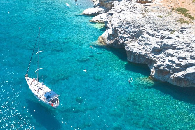 Sailing trip to the Top Coasts of Crete, Daily/Multi-day - Sweet Water (Glyka Nera) Beach: Swim-Friendly and Different