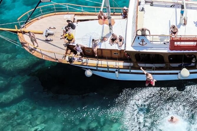 Sailing Trips with Cretan Sailing - On-Board BBQ Lunch: Simple, Filling, and Vegetarian-Friendly