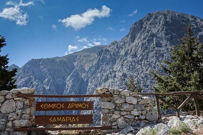 Samaria Gorge Hiking Day Tour From Rethymno - Omalos Plateau departure: panoramic photos and 600 wooden steps