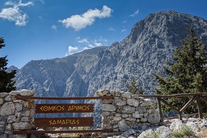 Samaria Gorge Hiking from Chania with Professional Hiking Guide - Guides and safety: Ingrid, Dimitrius, Nico, and Thanasis in action