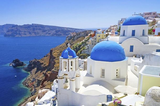 SANTORINI 1 day Guided Excursion with HIGHSPEED from CRETE - Key Points at a Glance