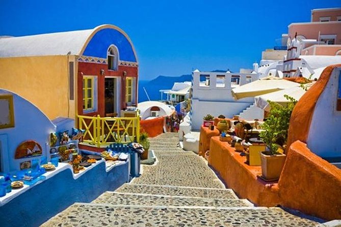 SANTORINI 1 day Guided Excursion with HIGHSPEED from CRETE - Stop 1: Heraklion to Santorini by Sea (About 1h 45m)