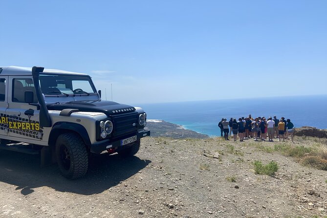 Sarakina Gorge hiking & swim Adventure - Jeep Safari South Crete - Kroustas Pine Bee Forest: off-road country with herb-spotting