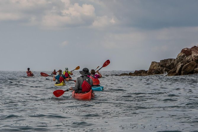 Sea Kayaking Agia Galini, Crete - Rocky beaches and hot stones: what to bring