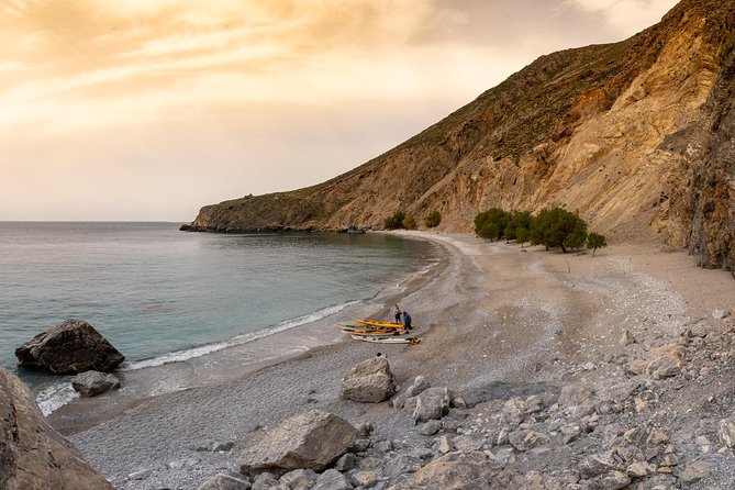 Sea Kayaking Sfakia, Crete - Kayak Choice: Tandem for First-Timers, Singles for Strong Paddlers