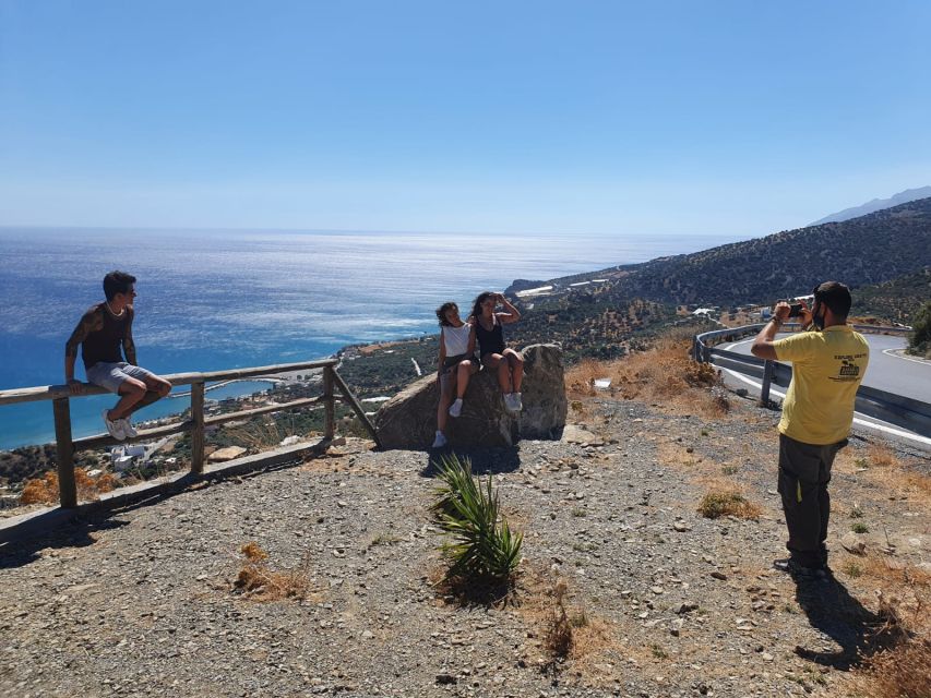 Self-Drive 4X4 Jeep Safari - South Crete Swimming & Canyons - Keratokampos and the drive toward Tsoutsouros