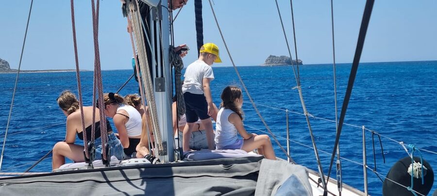 Shared Balos and Gramvousa Sailing Trip with Meal and Drinks - Balos Lagoon Swim & Snorkel: Two Hours in the Turquoise Water