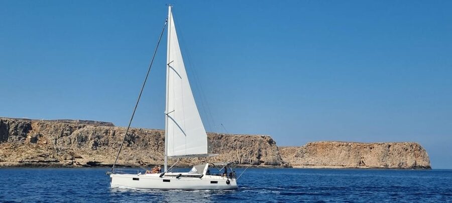 Shared Balos and Gramvousa Sailing Trip with Meal and Drinks - Gramvousa Island: Beach Time, Then the Venetian Castle View