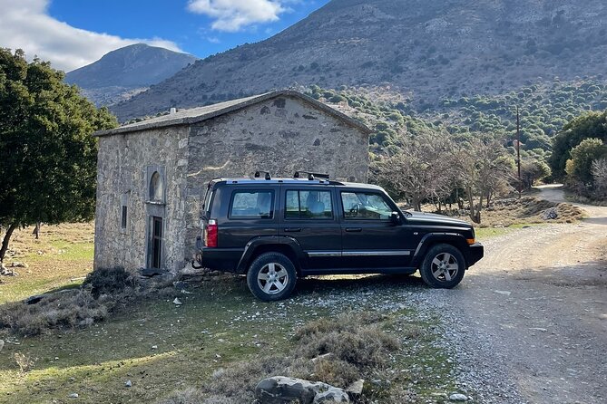 Small Group Jeep Safari Through Lassithi Myths and Flavors - Krasi’s 2,000-Year-Old Plane Tree and the Mountain Village Climb