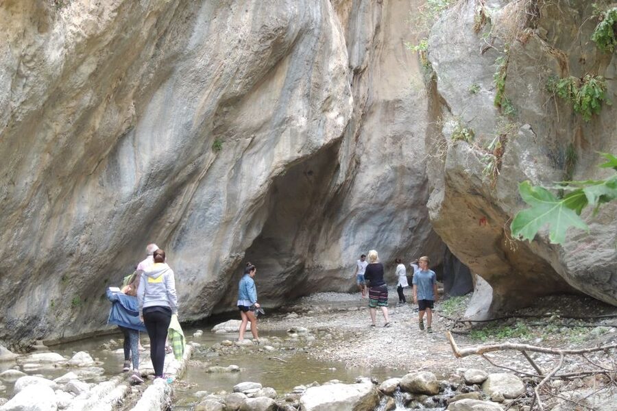 South Crete: Sarakinas Gorge Hike, Swim & Jeep Safari - Kritsa: Narrow Alleys, Traditional Shops, and a Real Place to Look At
