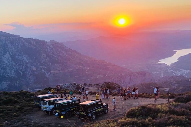 Sunset Jeep Tour in Crete - Stop 1: Potamies and the Mitato Shepherd Meeting