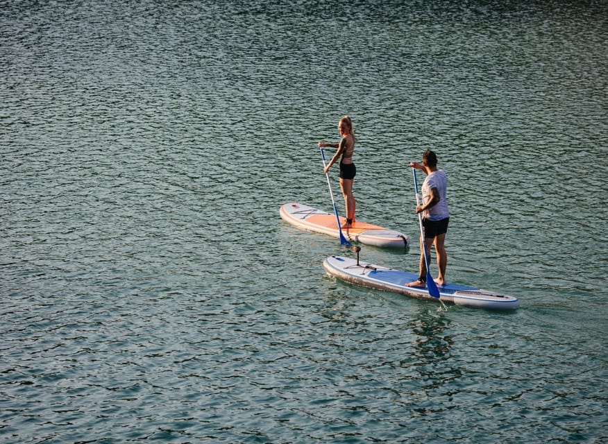 SUP Safari - Catamaran Cruise Dia Island & Gourmet Delights! - SUP Safari to Dia Island: what you’re really signing up for