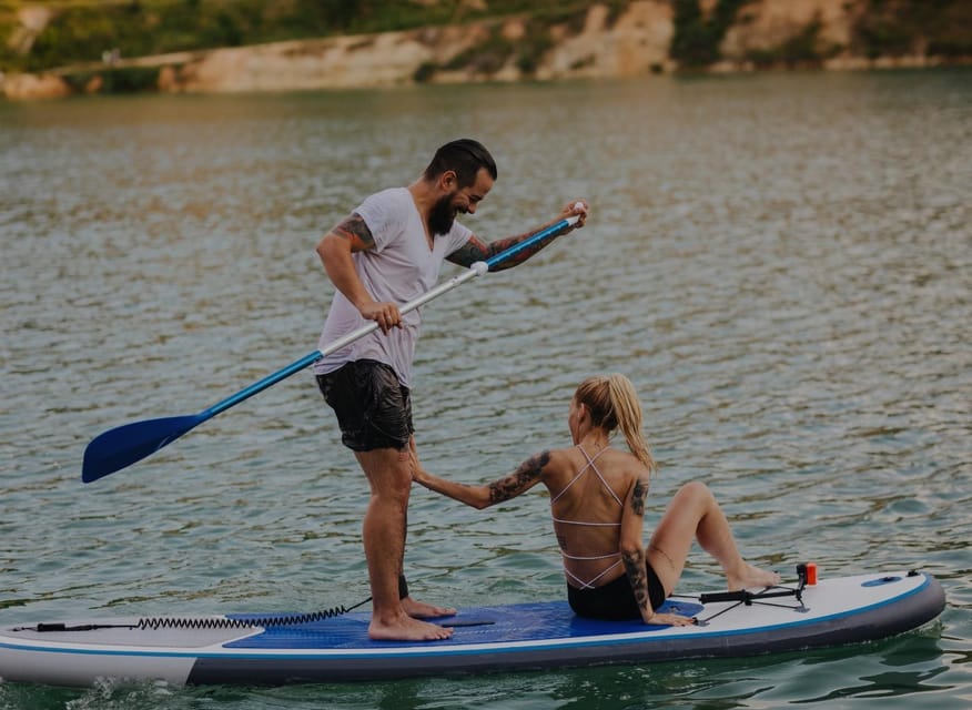 SUP Safari - Catamaran Cruise Dia Island & Gourmet Delights! - The catamaran part: where you actually relax