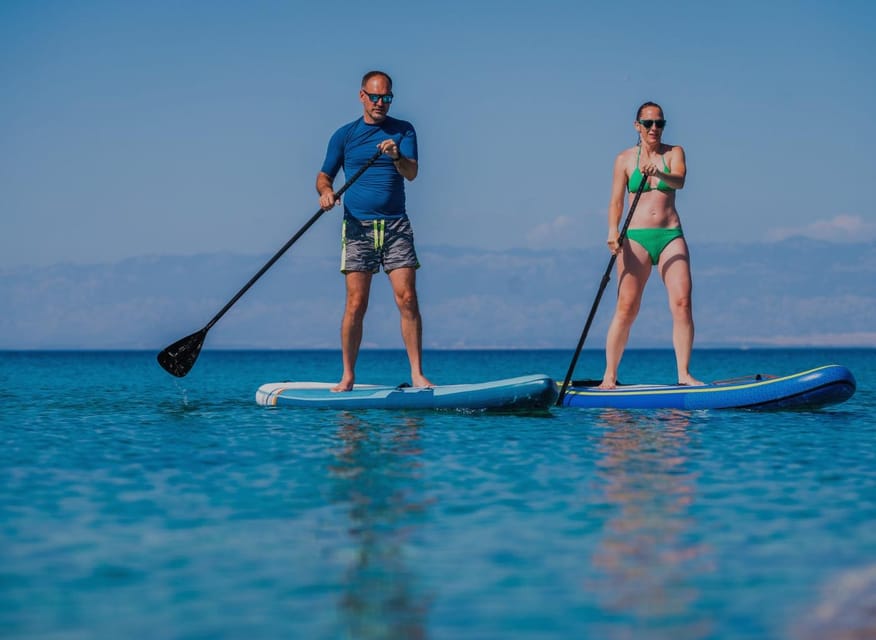 SUP Safari - Catamaran Cruise Dia Island & Gourmet Delights! - Equipment and extras: what’s provided so you can travel lighter