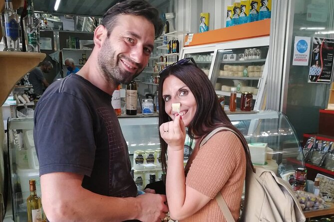 The Delicious Chania Street Food Tour - Stop 4: Municipal Market of Chania for goat cheese and raki