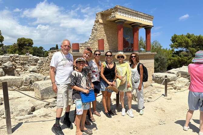 The Palace of Knossos with Skip-the-Line Ticket - Stop 1: Palace of Knossos with a licensed guide and headsets