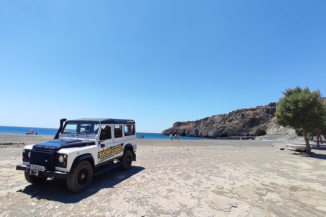 Trypiti beach and gorge Jeep Safari - Pickup and Transport Reality: What the 4WD Ride Really Means