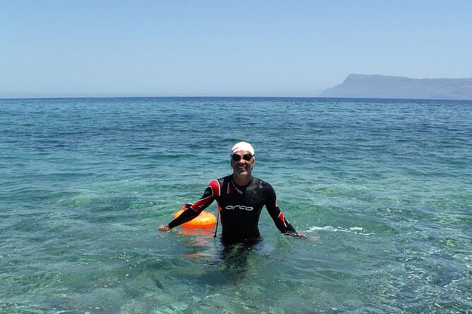 Wild swimming and Hiking in West Crete - The swim break: what wild swimming feels like here