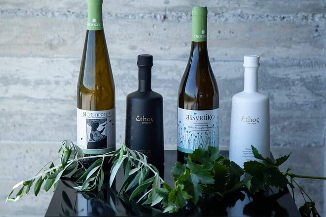 Wine Raki Olive Oil Tasting and Pottery - Private Tour - Guides matter: the energy of Spyros and Mike