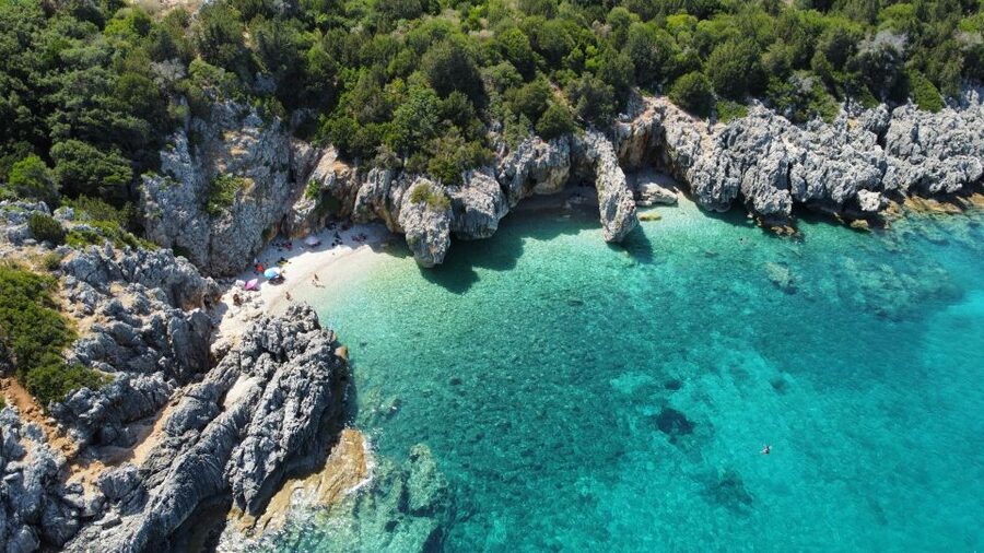 Zante Cruise to Blue Caves & Shipwreck Beach Photostop - Kato Lagadi / Mounta Beach on the Return: The Relaxed Finale